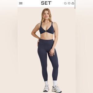 SET Active Navy Leggings